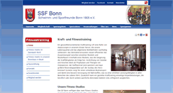 Desktop Screenshot of krafttraining.ssfbonn.de