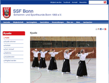 Tablet Screenshot of kyudo.ssfbonn.de